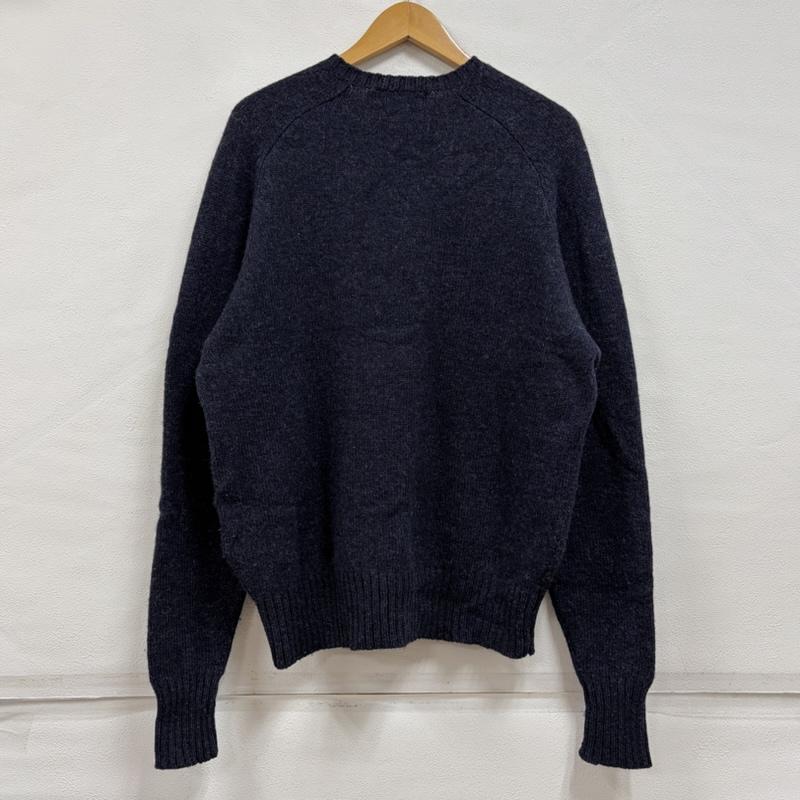 ポロラルフローレン POLO RALPH LAUREN ニット、セーター 長袖 長袖 クルーネック セーター ポニー刺繡 ニット ウール L ワンポイント X ロゴ、文字 X 刺繍 紺 / ネイビー / navy X 赤 / レッド / red メンズ USED 古着 中古 50163128