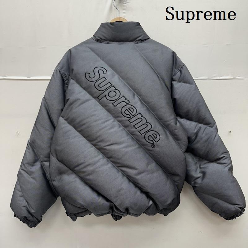 シュプリーム Supreme ジャケット、上着 ダウンジャケット 19AW Iridescent Puffy Jacket ダウン ジャケット M 灰 / グレー / gray メンズ USED 古着 中古 50163129