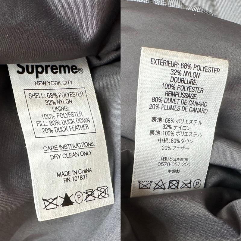 シュプリーム Supreme ジャケット、上着 ダウンジャケット 19AW Iridescent Puffy Jacket ダウン ジャケット M 灰 / グレー / gray メンズ USED 古着 中古 50163129