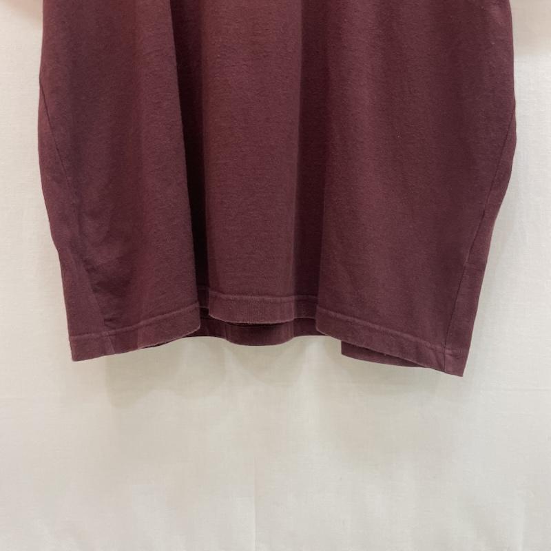 カーハート Carhartt Tシャツ 半袖 半袖 Tシャツ 胸元 ブランド ロゴ パッチ 付き ポケット ルーズフィット L 無地 X ワンポイント X ロゴ、文字 えんじ / ワインレッド / dark red メンズ USED 古着 中古 50163140