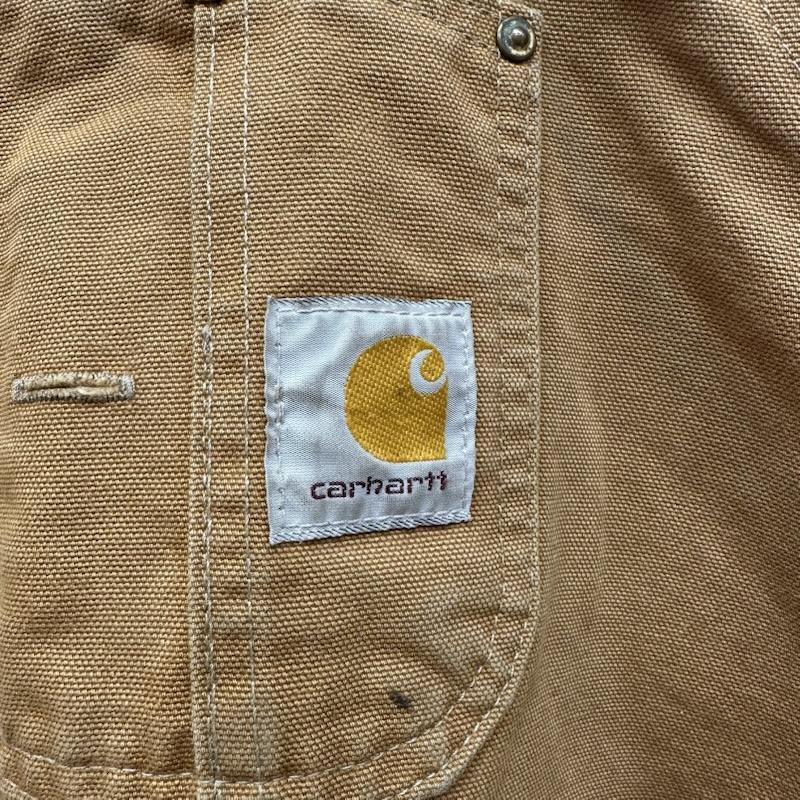 カーハート Carhartt サロペット・オーバーオール サロペット、オーバーオール ダック ダブルニー オーバーオール R01-BRN 48x30 48 茶 / ブラウン / brown メンズ USED 古着 中古 50163141