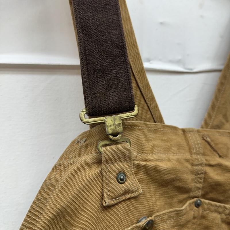 カーハート Carhartt サロペット・オーバーオール サロペット、オーバーオール ダック ダブルニー オーバーオール R01-BRN 48x30 48 茶 / ブラウン / brown メンズ USED 古着 中古 50163141