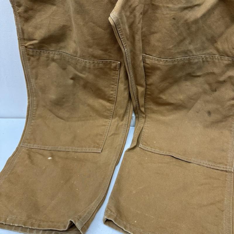 カーハート Carhartt サロペット・オーバーオール サロペット、オーバーオール ダック ダブルニー オーバーオール R01-BRN 48x30 48 茶 / ブラウン / brown メンズ USED 古着 中古 50163141