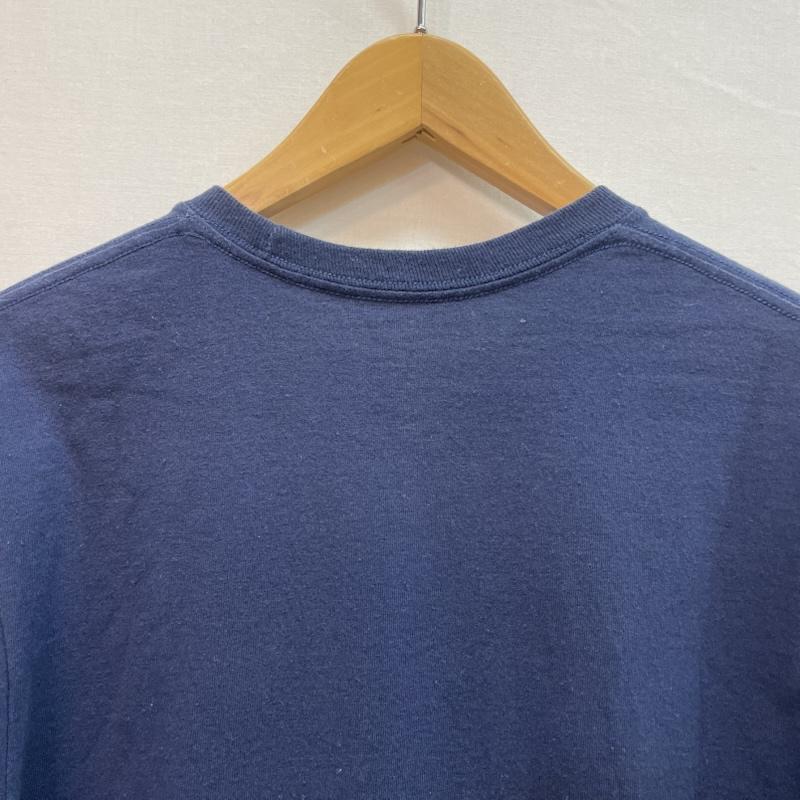 パタゴニア patagonia Tシャツ 半袖 YOU CAN T EAT MONEY Tシャツ フロント ロゴ S 無地 X ロゴ、文字 X プリント 紺 / ネイビー / navy X 黄 / イエロー / yellow メンズ USED 古着 中古 50163142