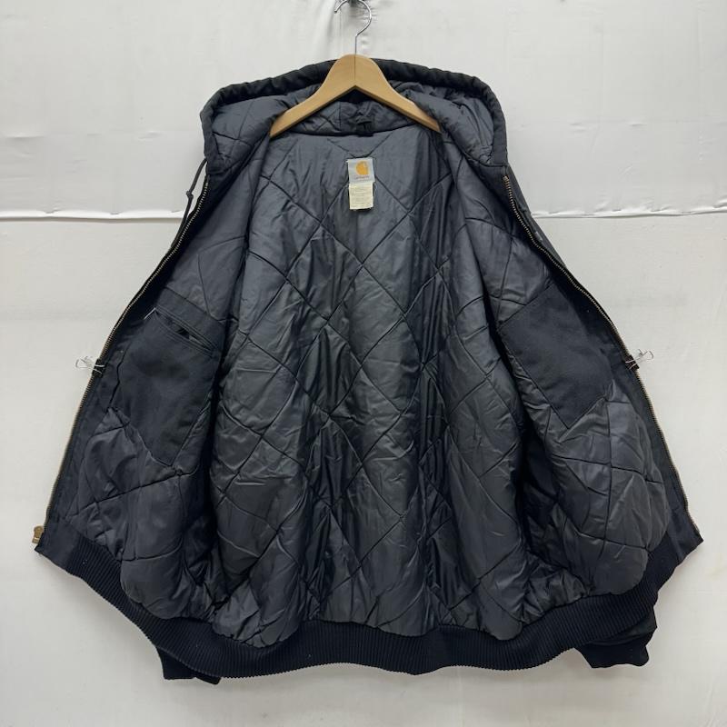 カーハート Carhartt ジャケット、上着 ジャンパー、ブルゾン ダック アクティブ ジャケット J133 BLK XXL 黒 / ブラック / black メンズ USED 古着 中古 50163143