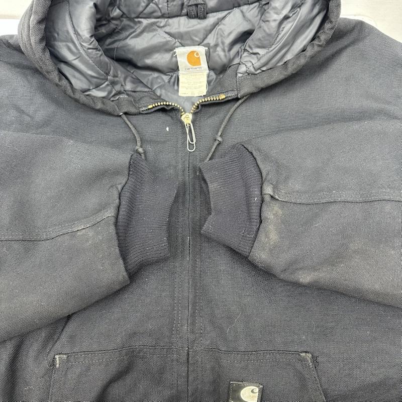 カーハート Carhartt ジャケット、上着 ジャンパー、ブルゾン ダック アクティブ ジャケット J133 BLK XXL 黒 / ブラック / black メンズ USED 古着 中古 50163143