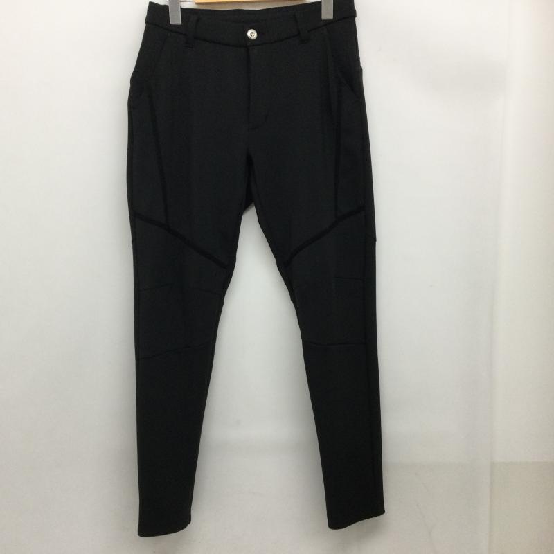 古着 USED ボトムス ボトムス BLACK&WHITE ブラック アンド ホワイト BGF5003WD ストレッチ スウエットパンツ ゴルフパンツ M ロゴ、文字 黒 / ブラック / black メンズ USED 古着 中古 50163160