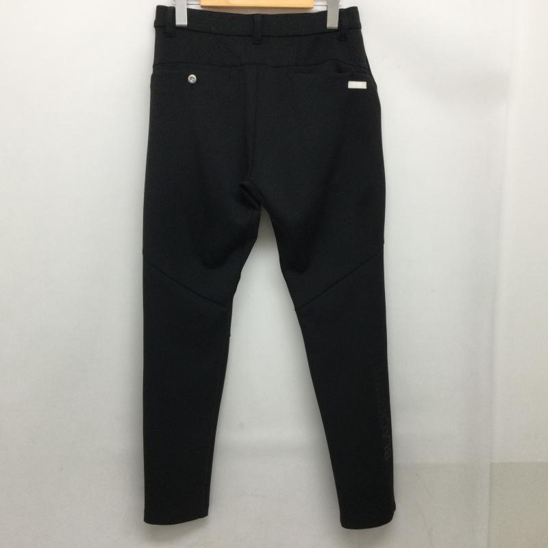 古着 USED ボトムス ボトムス BLACK&WHITE ブラック アンド ホワイト BGF5003WD ストレッチ スウエットパンツ ゴルフパンツ M ロゴ、文字 黒 / ブラック / black メンズ USED 古着 中古 50163160