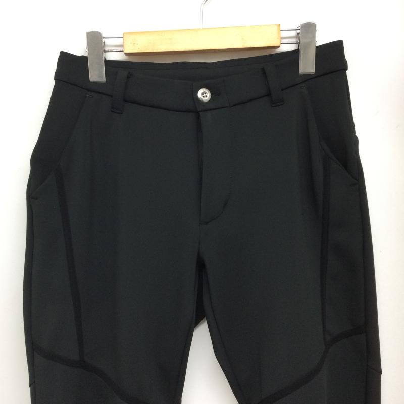 古着 USED ボトムス ボトムス BLACK&WHITE ブラック アンド ホワイト BGF5003WD ストレッチ スウエットパンツ ゴルフパンツ M ロゴ、文字 黒 / ブラック / black メンズ USED 古着 中古 50163160