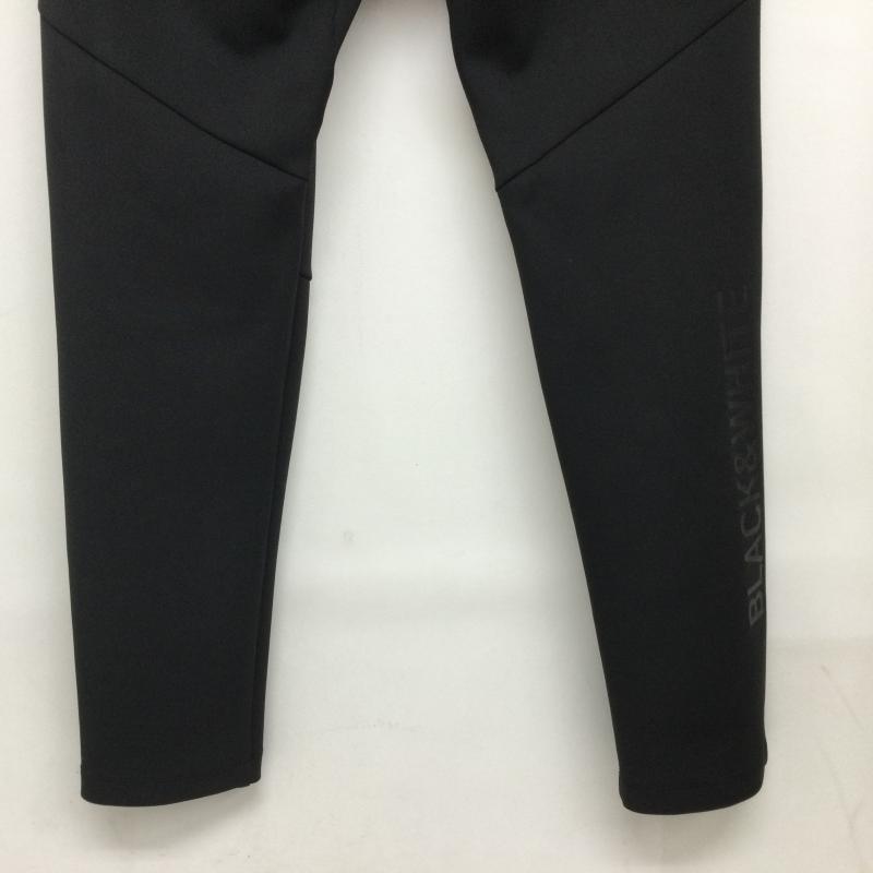 古着 USED ボトムス ボトムス BLACK&WHITE ブラック アンド ホワイト BGF5003WD ストレッチ スウエットパンツ ゴルフパンツ M ロゴ、文字 黒 / ブラック / black メンズ USED 古着 中古 50163160