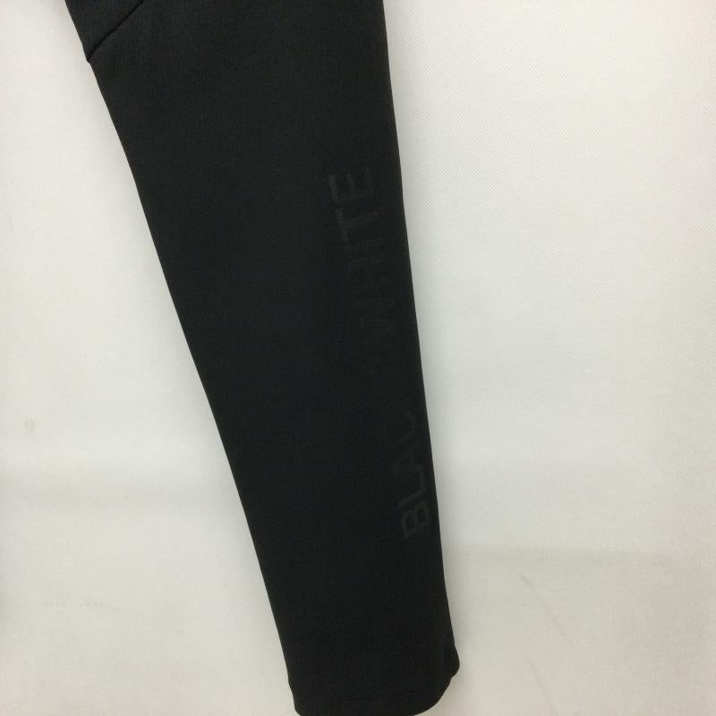古着 USED ボトムス ボトムス BLACK&WHITE ブラック アンド ホワイト BGF5003WD ストレッチ スウエットパンツ ゴルフパンツ M ロゴ、文字 黒 / ブラック / black メンズ USED 古着 中古 50163160