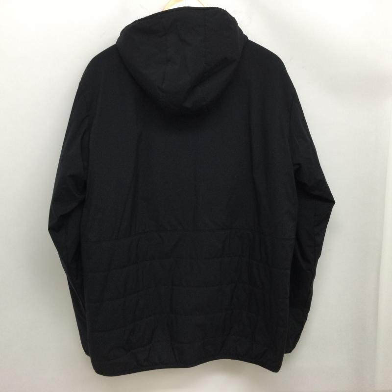 古着 USED ジャケット、上着 ジャンパー、ブルゾン TRAVISMATHEW トラヴィスマシュー 7AK038 Padding Hoodie ロゴプリントパデットジャケット L ロゴ、文字 黒 / ブラック / black メンズ USED 古着 中古 50163168