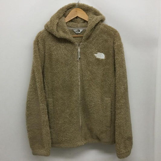 ザノースフェイス THE NORTH FACE ジャケット、上着 ジャンパー、ブルゾン NJ4FM58K COMFY EX FLEECE HOODIE ボアフリース フルジップフーディジャケット 韓国製 M ロゴ、文字 キャメル / キャメル / メンズ USED 古着 中古 50163169