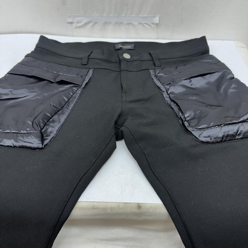 アンダーカバー UNDERCOVER パンツ ワークパンツ、ペインターパンツ 切替 ストレッチ スキニー パンツ N4504 4 黒 / ブラック / black メンズ USED 古着 中古 50163170