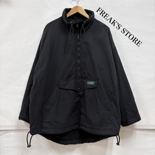 フリークスストア FREAK S STORE ジャケット、上着 ジャンパー、ブルゾン OUTDOORS アノラック ナイロンパーカー フリース ユニセックス ハーフジップ プルオーバー FREE ワンポイント X ロゴ、文字 黒 / ブラック / black レディース USED 古着 中古 50163171