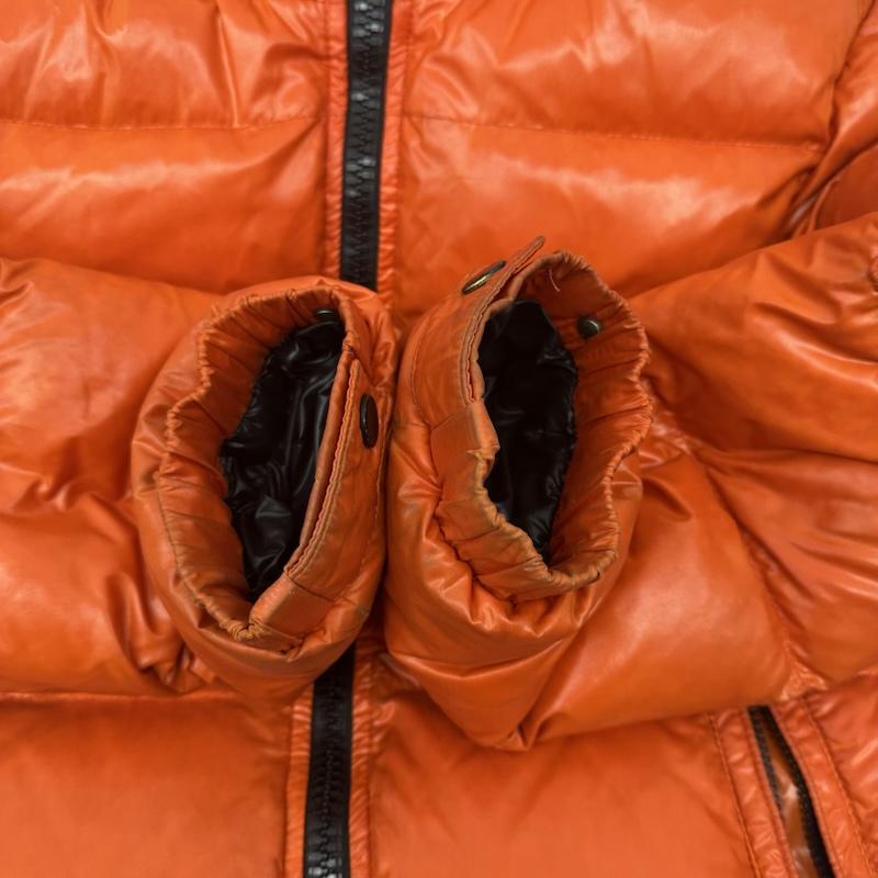 モンクレール MONCLER ジャケット、上着 ダウンジャケット HIMARAYA ナイロン ダウン ジャケット 44342 60 68950 0 橙 / オレンジ / orange メンズ USED 古着 中古 50163173