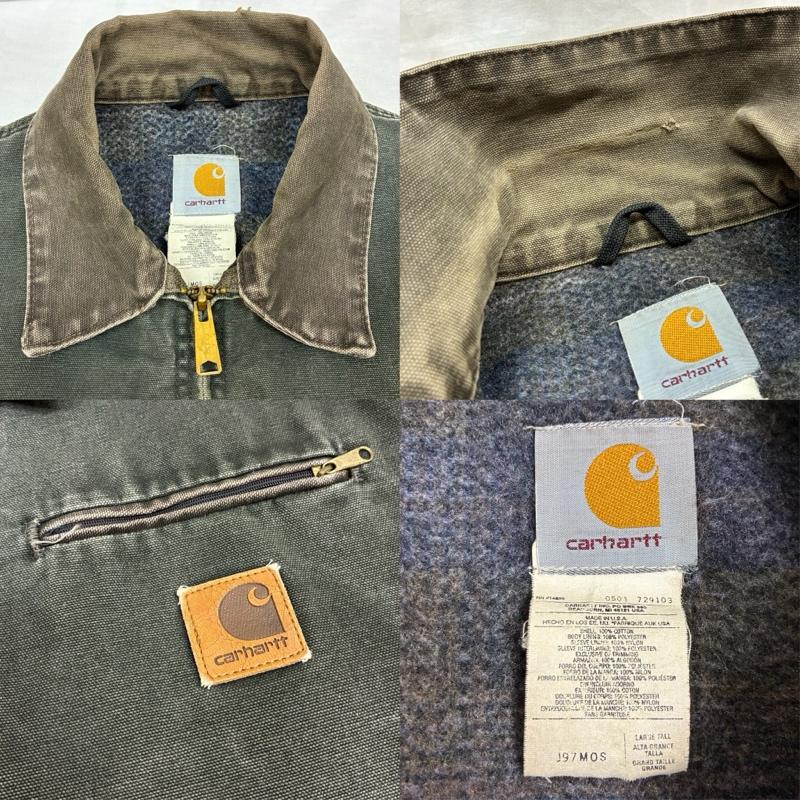 カーハート Carhartt ジャケット、上着 ジャンパー、ブルゾン 00s USA製 DETROIT JACKET デトロイト ジャケット J97MOS L メンズ USED 古着 中古 50163183