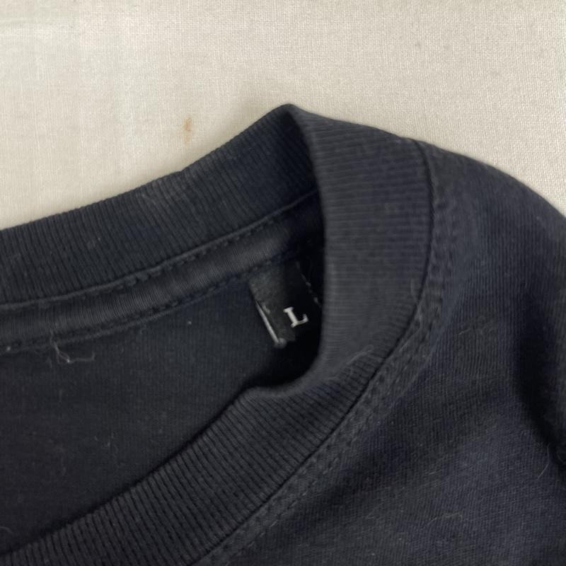 ディーゼル DIESEL Tシャツ 半袖 T-DIEGO-QA クルーネック ボックス ロゴ プリント Tシャツ L 黒 / ブラック / black メンズ USED 古着 中古 50163188