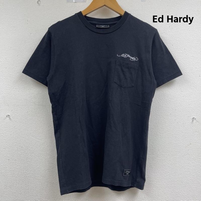 エドハーディー Ed Hardy Tシャツ 半袖 タトゥー アーティスト スカル ドクロ バック プリント Tシャツ M 黒 / ブラック / black メンズ USED 古着 中古 50163190