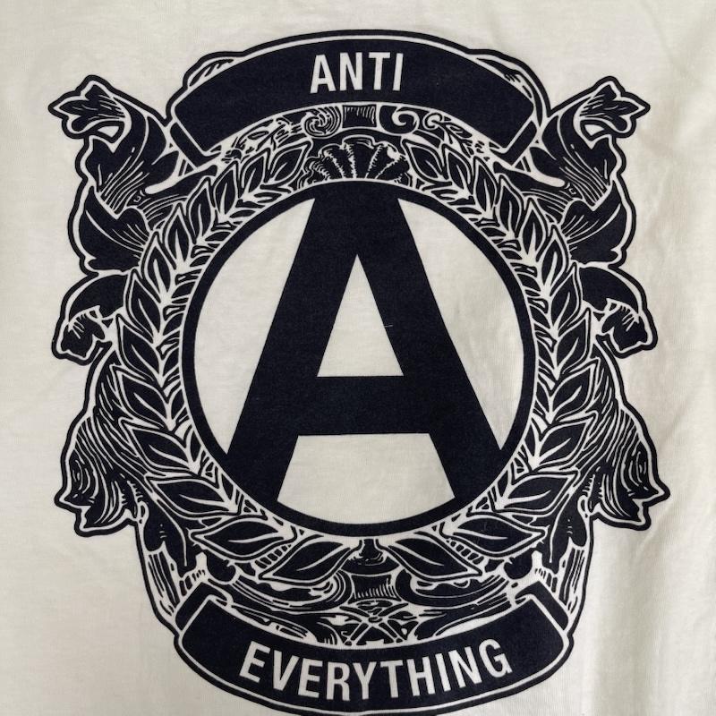 シュプリーム Supreme Tシャツ 半袖 15ss AntiAnti Everything Tee エンブレム ロゴ プリント Tシャツ L 黄緑 / イエローグリーン / メンズ USED 古着 中古 50163191