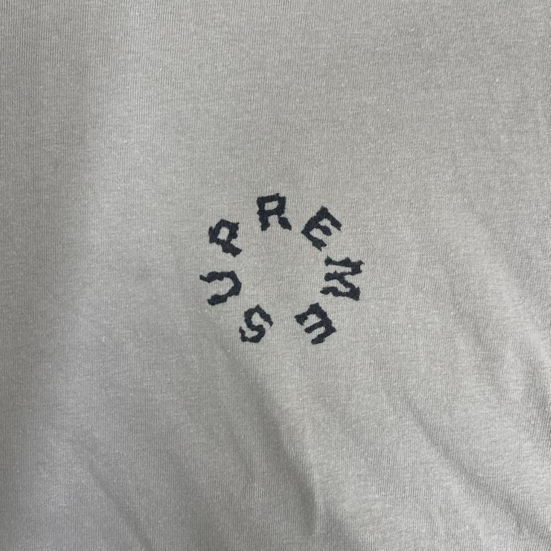 シュプリーム Supreme Tシャツ 半袖 20SS Marble Tee サークル ロゴ デザイン プリント Tシャツ L ベージュ / ベージュ / beige メンズ USED 古着 中古 50163194