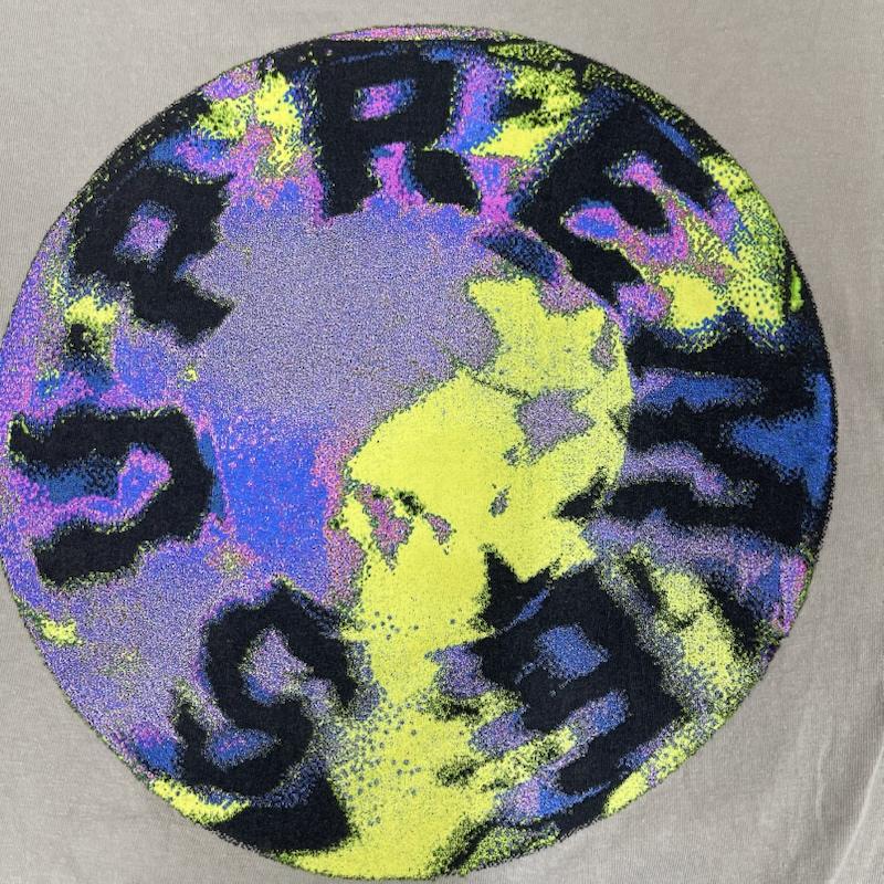 シュプリーム Supreme Tシャツ 半袖 20SS Marble Tee サークル ロゴ デザイン プリント Tシャツ L ベージュ / ベージュ / beige メンズ USED 古着 中古 50163194