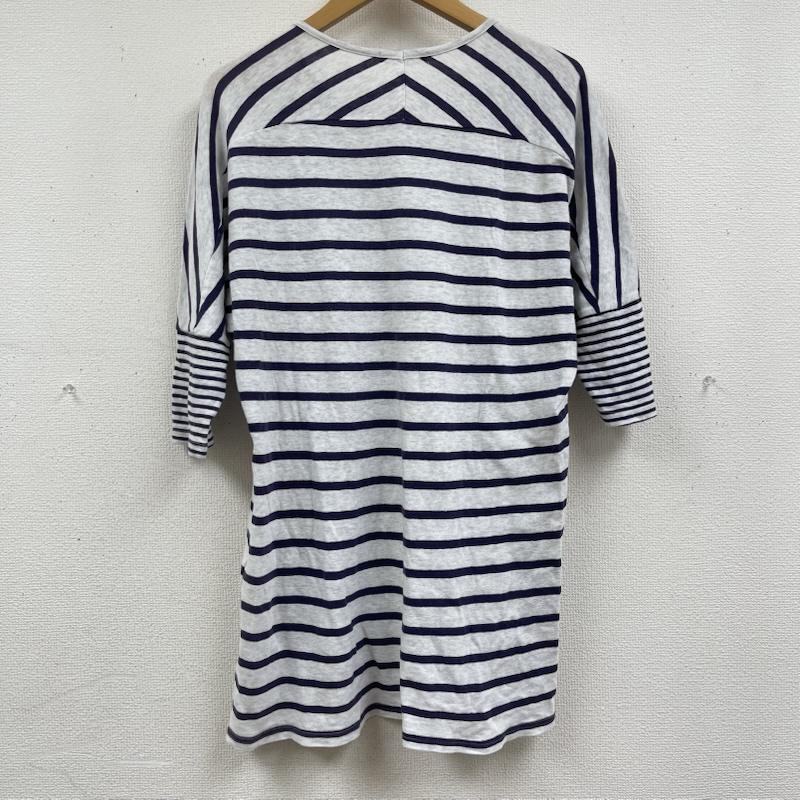 ワイズフォーリビング Y s for living カットソー 半袖 ボーダー柄 チュニック 袖 切替 カットソー Tシャツ マルチカラー / マルチカラー / multicolor メンズ USED 古着 中古 50163195