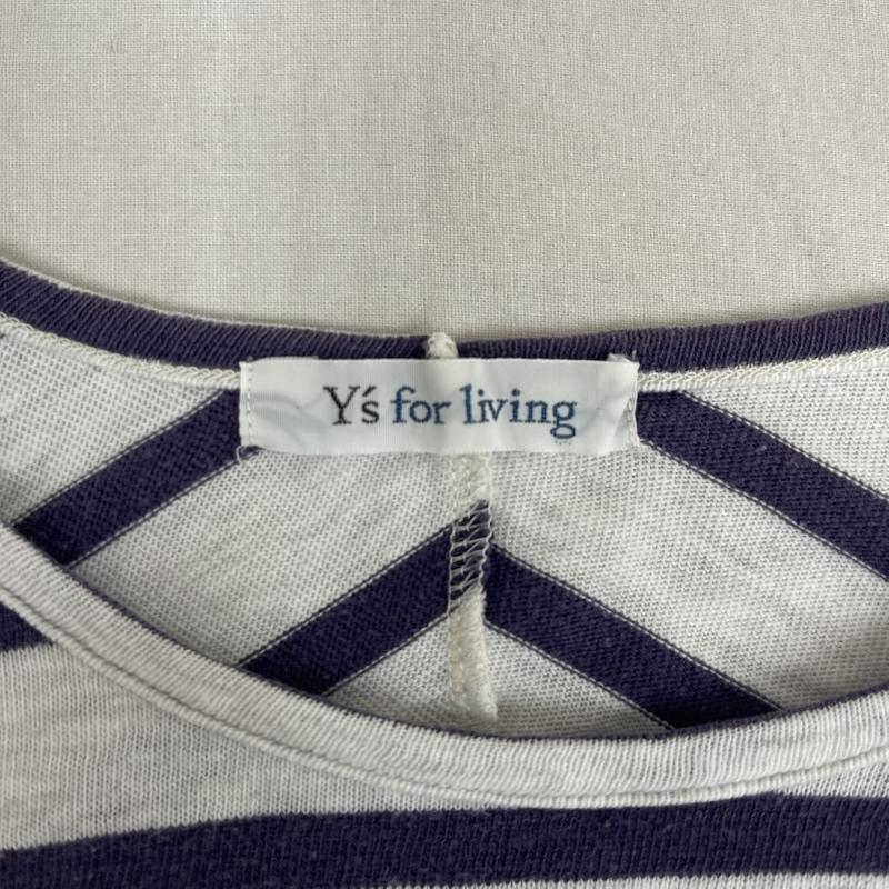 ワイズフォーリビング Y s for living カットソー 半袖 ボーダー柄 チュニック 袖 切替 カットソー Tシャツ マルチカラー / マルチカラー / multicolor メンズ USED 古着 中古 50163195