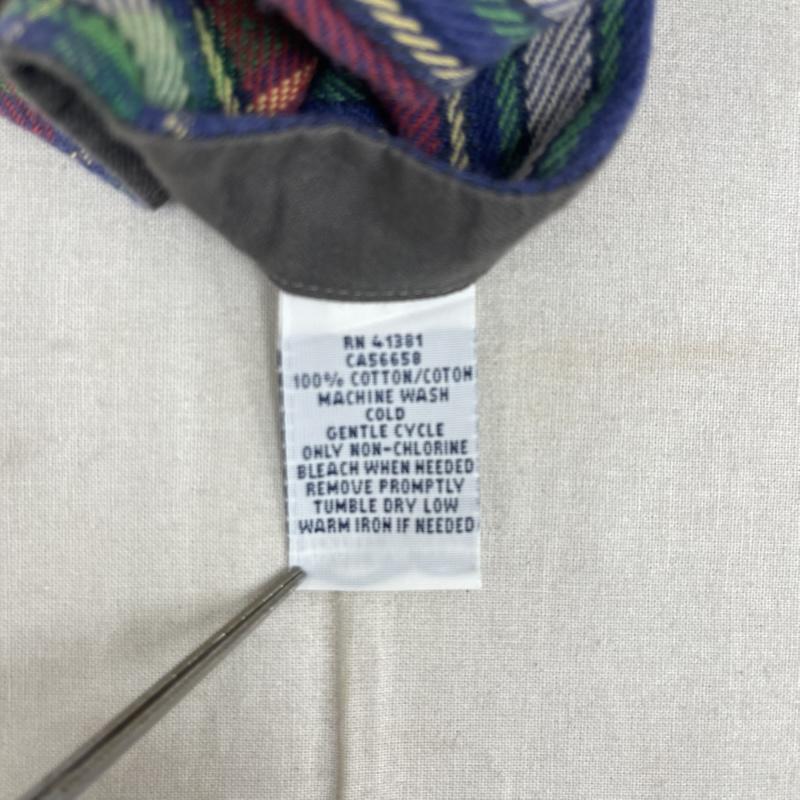 ポロラルフローレン POLO RALPH LAUREN シャツ、ブラウス 長袖 Navajo Heritage Shirt ネイティブ チェック柄 長袖 フランネル シャツ S 紺 / ネイビー / navy メンズ USED 古着 中古 50163197