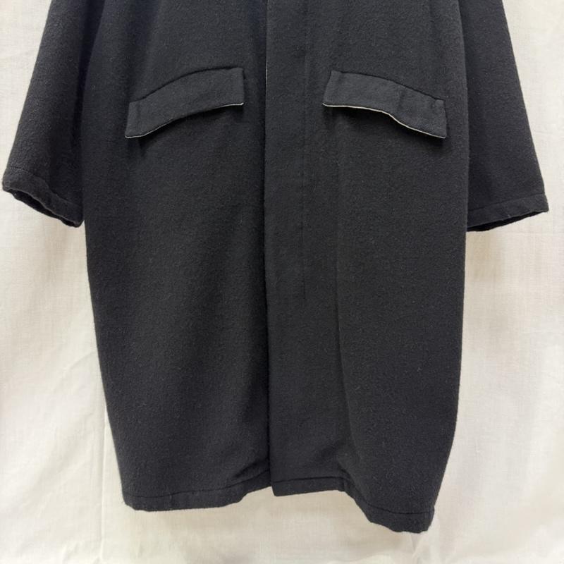 ガーゼ Gauze コート コート一般 ウール ラグランスリーブ コート black FREE FREE 無地 黒 / ブラック / black レディース USED 古着 中古 50163199