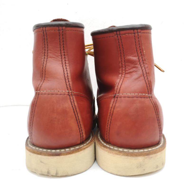 レッドウィング RED WING ブーツ 一般 09年製 8875 アイリッシュセッター 赤茶 オロラセット モックトゥ 編み上げ ブーツ US：7.5 メンズ USED 古着 中古 50163203