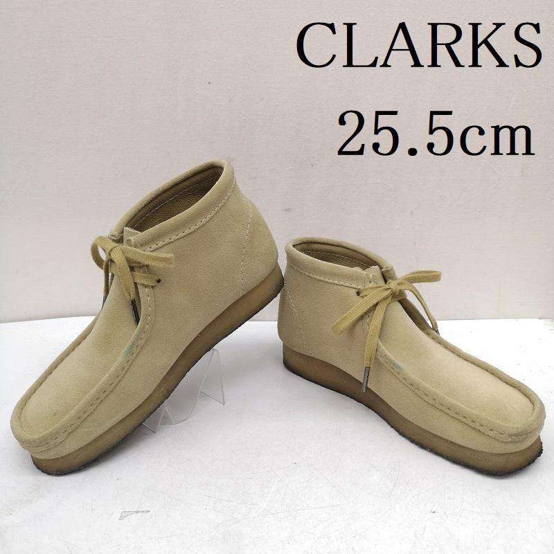 クラークス Clarks ブーツ 一般 WALLABEE BOOT ワラビーブーツ 11826 25.5cm ベージュ / ベージュ / beige メンズ USED 古着 中古 50163204