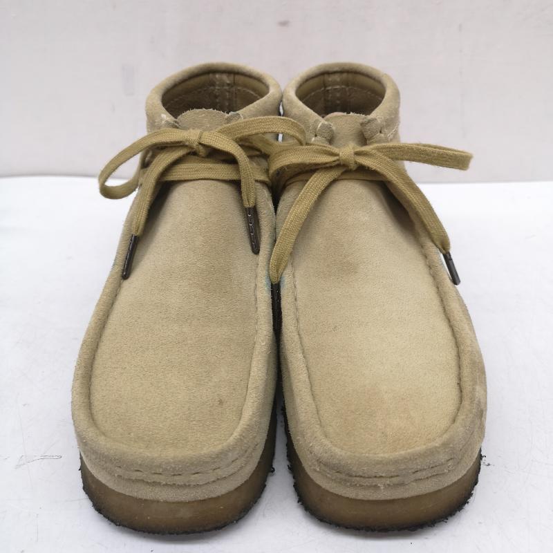 クラークス Clarks ブーツ 一般 WALLABEE BOOT ワラビーブーツ 11826 25.5cm ベージュ / ベージュ / beige メンズ USED 古着 中古 50163204