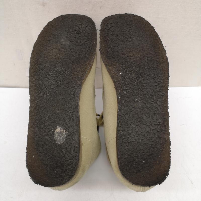 クラークス Clarks ブーツ 一般 WALLABEE BOOT ワラビーブーツ 11826 25.5cm ベージュ / ベージュ / beige メンズ USED 古着 中古 50163204