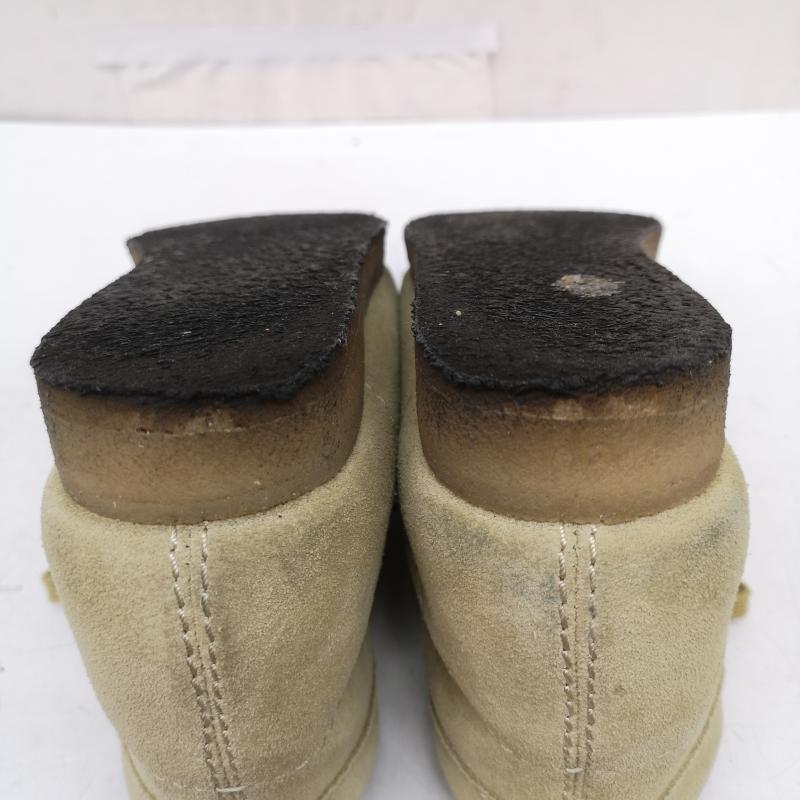 クラークス Clarks ブーツ 一般 WALLABEE BOOT ワラビーブーツ 11826 25.5cm ベージュ / ベージュ / beige メンズ USED 古着 中古 50163204