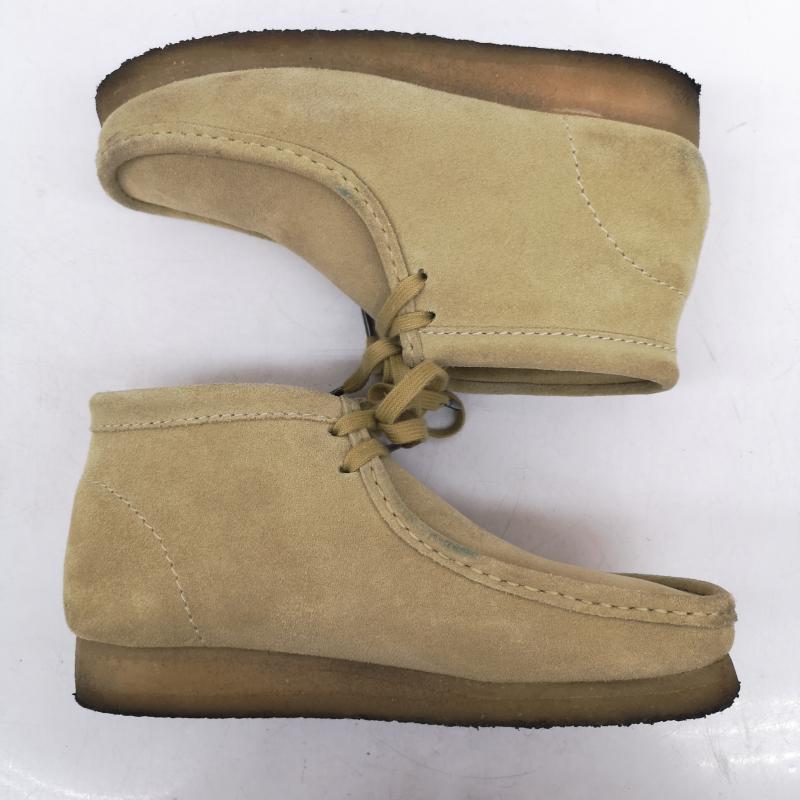クラークス Clarks ブーツ 一般 WALLABEE BOOT ワラビーブーツ 11826 25.5cm ベージュ / ベージュ / beige メンズ USED 古着 中古 50163204