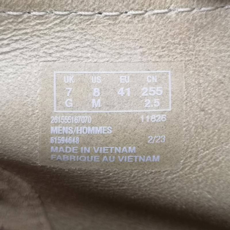 クラークス Clarks ブーツ 一般 WALLABEE BOOT ワラビーブーツ 11826 25.5cm ベージュ / ベージュ / beige メンズ USED 古着 中古 50163204