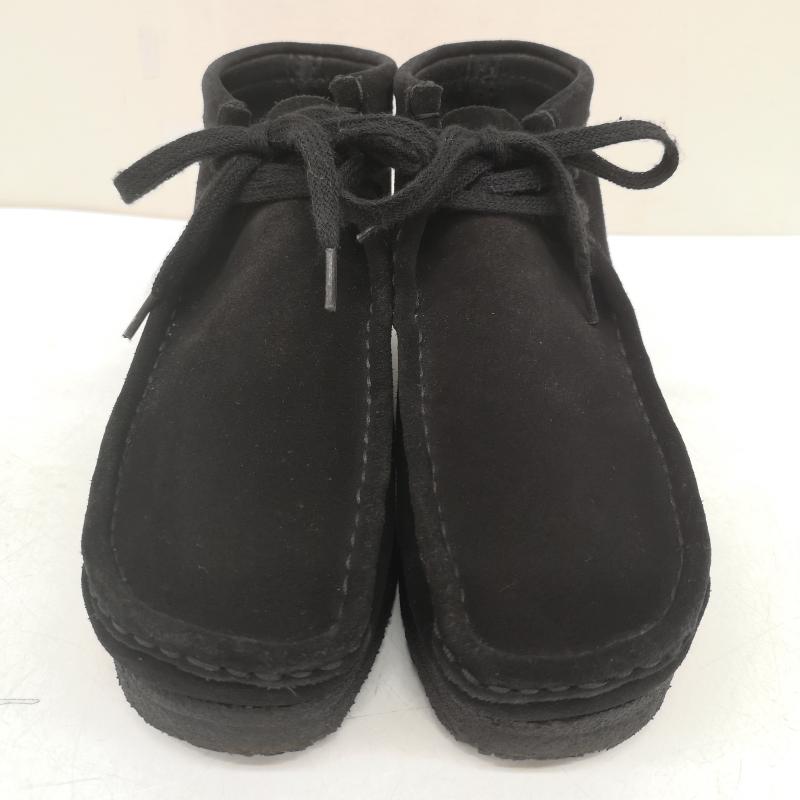クラークス Clarks ブーツ 一般 WALLABEE BOOT ワラビーブーツ 21621 24.5cm 黒 / ブラック / black レディース USED 古着 中古 50163205
