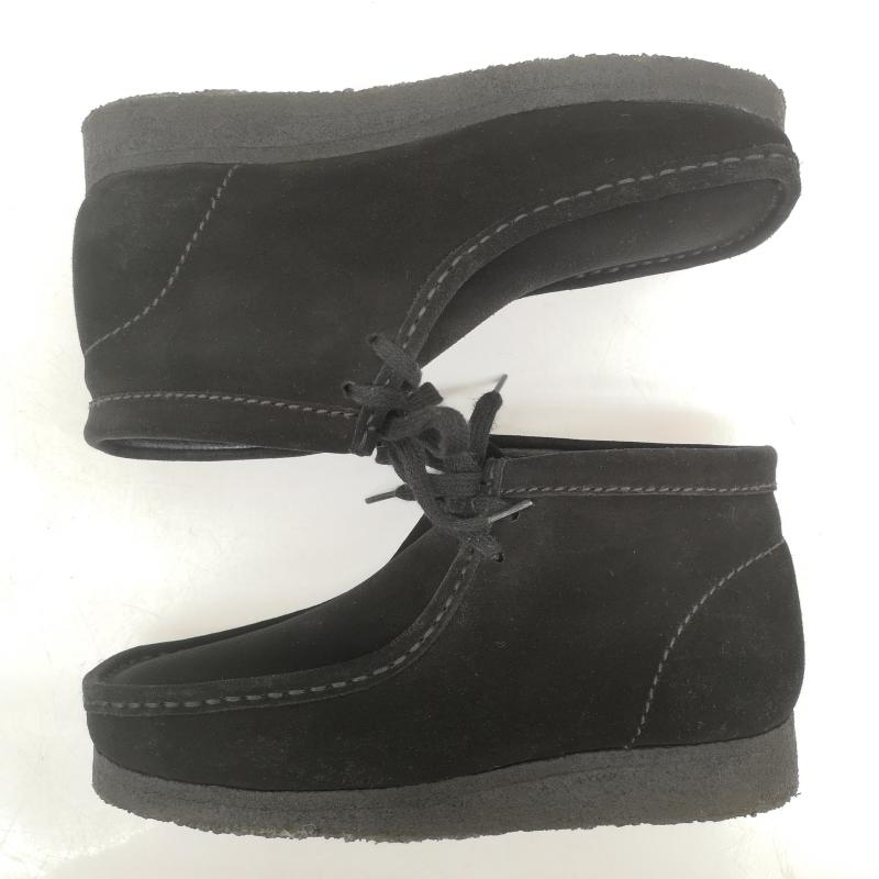 クラークス Clarks ブーツ 一般 WALLABEE BOOT ワラビーブーツ 21621 24.5cm 黒 / ブラック / black レディース USED 古着 中古 50163205