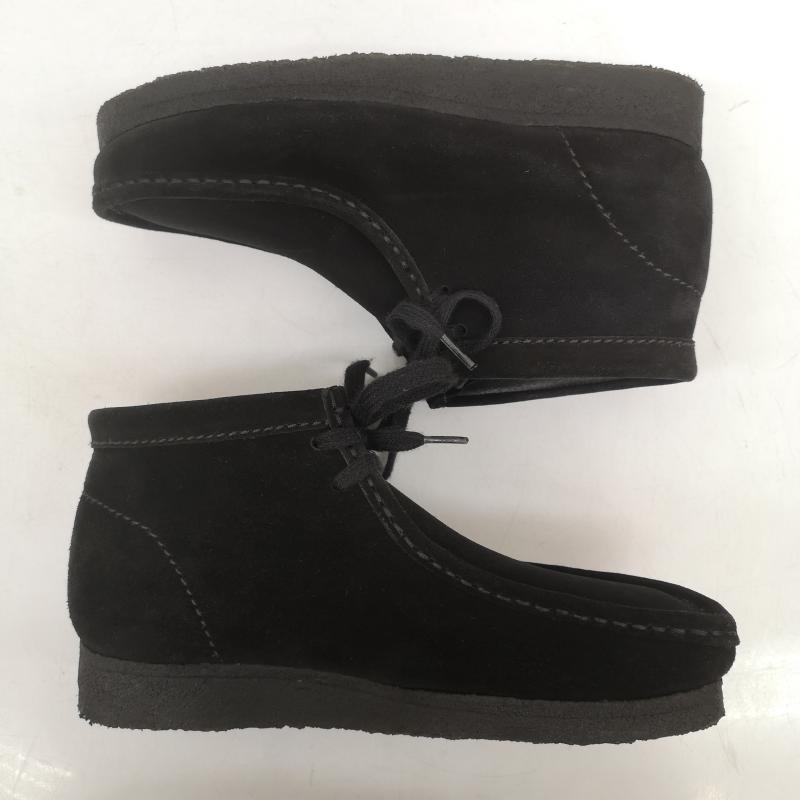 クラークス Clarks ブーツ 一般 WALLABEE BOOT ワラビーブーツ 21621 24.5cm 黒 / ブラック / black レディース USED 古着 中古 50163205