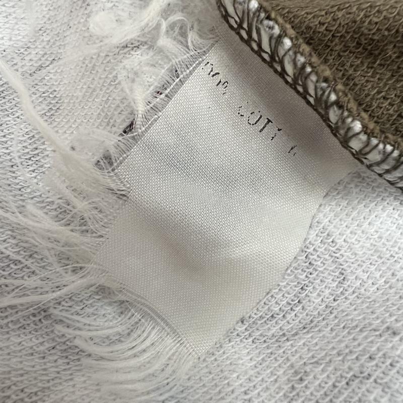 ステューシー STUSSY Tシャツ 七分袖 00s グラフィック フォト Tシャツ ラグラン オールド L 白 / ホワイト / white X 茶 / ブラウン / brown メンズ USED 古着 中古 50163207