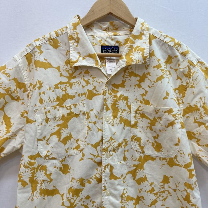 パタゴニア patagonia シャツ、ブラウス 半袖 00s オーガニックコットン アロハシャツ 53965S9 M 黄 / イエロー / yellow メンズ USED 古着 中古 50163210