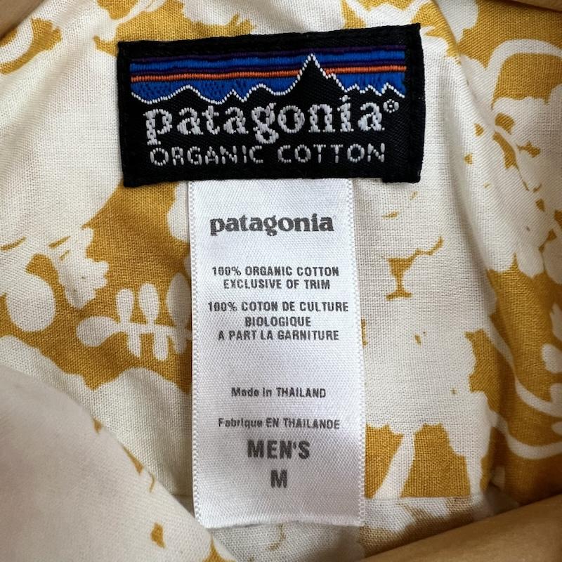 パタゴニア patagonia シャツ、ブラウス 半袖 00s オーガニックコットン アロハシャツ 53965S9 M 黄 / イエロー / yellow メンズ USED 古着 中古 50163210