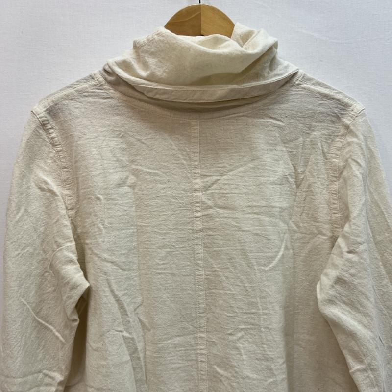 ウサト USAATO カットソー 長袖 手織り 天然素材 タートルネック カットソー アイボリー / アイボリー / レディース USED 古着 中古 50163220