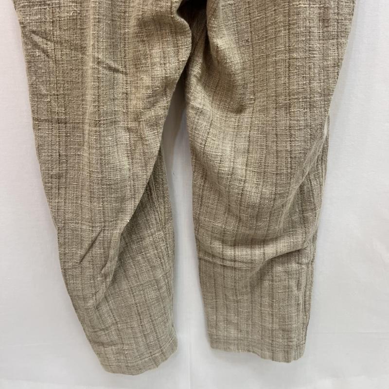 ウサト USAATO ボトムス ボトムス 手織り 天然草木染め イージーパンツ ベージュ / ベージュ / beige メンズ USED 古着 中古 50163221