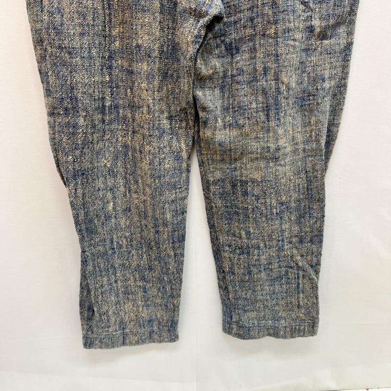 ウサト USAATO ボトムス ボトムス 手織り 天然素材 藍染 イージーパンツ メンズ USED 古着 中古 50163223