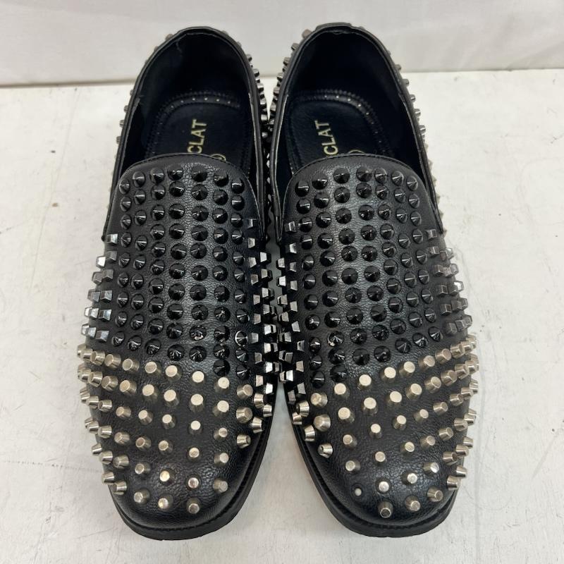 古着 USED スリッポン スリッポン NOMENCLAT ノーメンクラート スタッズ オペラ スリッポン M 黒 / ブラック / black メンズ USED 古着 中古 50163226