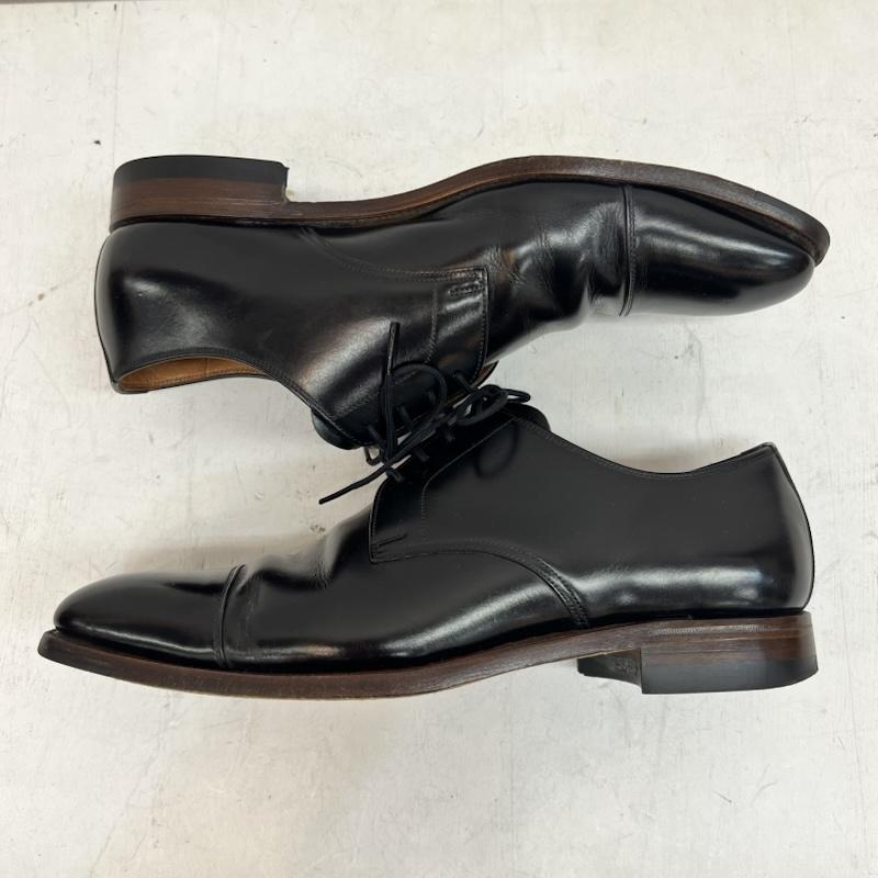 スコッチグレイン SCOTCH GRAIN 革靴 革靴 ストレートチップ レザーシューズ ドレスシューズ 24.5cm 黒 / ブラック / black メンズ USED 古着 中古 50163228