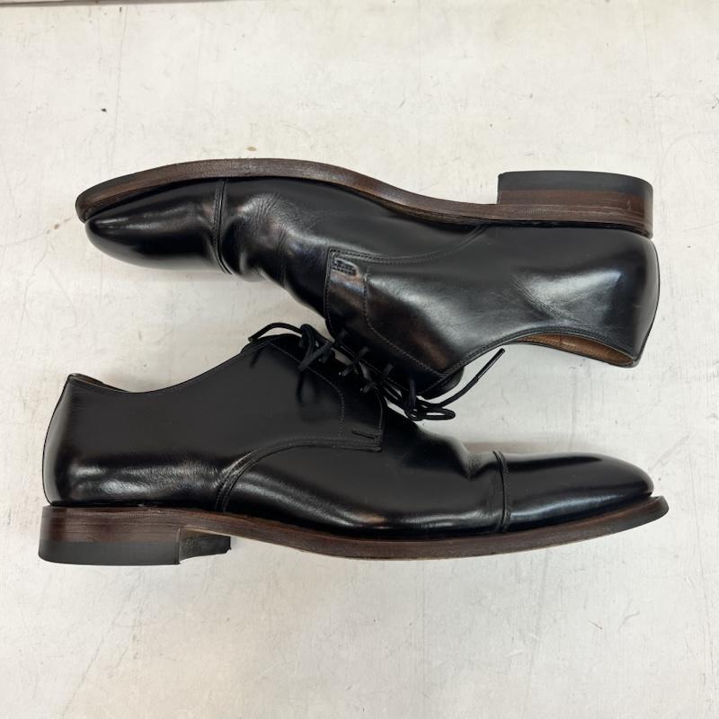 スコッチグレイン SCOTCH GRAIN 革靴 革靴 ストレートチップ レザーシューズ ドレスシューズ 24.5cm 黒 / ブラック / black メンズ USED 古着 中古 50163228