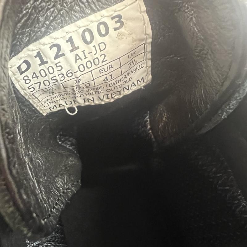 ダナー Danner ブーツ 一般 ダナーフィールド GORE-TEX アウトドア マウンテンブーツ D121003 26.0cm 黒 / ブラック / black メンズ USED 古着 中古 50163229